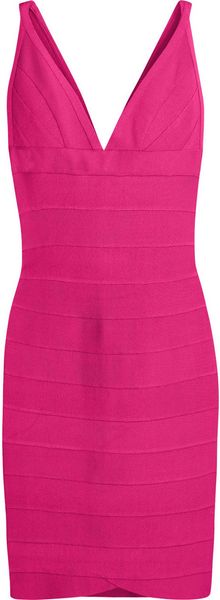 Hervé Léger Bandage Dress - Lyst
