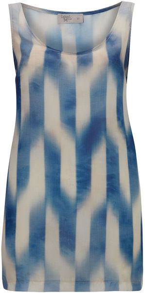 Label Lab Sports Appeal Print Top - Lyst