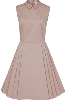 Reiss Hudson Fit and Flare Collared Dress - Lyst