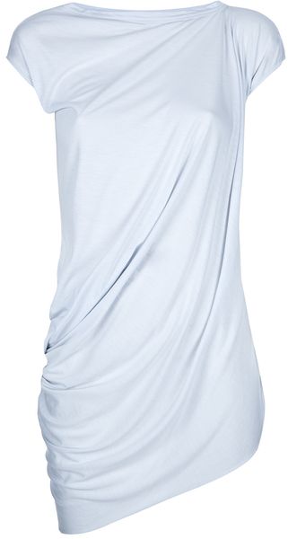 Rick Owens Lilies Draped Tshirt - Lyst