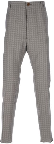 Vivienne Westwood Diagonal Check Trouser - Lyst