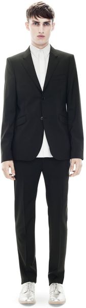 Acne Wall Street Jacket Plain Weave Black - Lyst