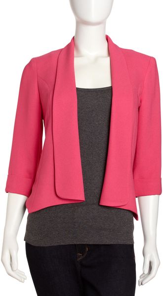 Alberto Makali Slouchy Open Front Jacket - Lyst
