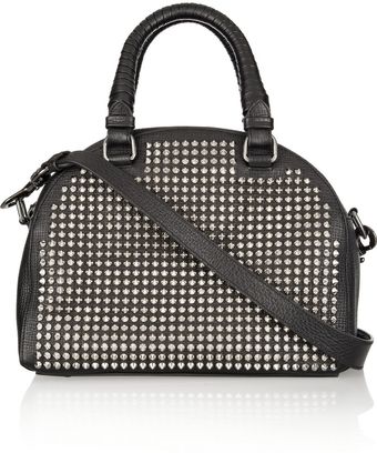 Christian Louboutin Panettone Small Spiked Leather Bowling Bag - Lyst