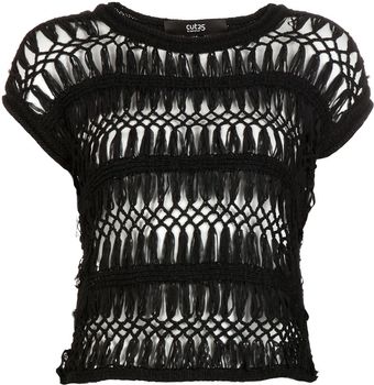 Cut25 Macramé Sweater - Lyst