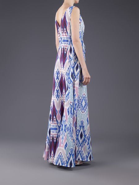 ikat long gowns