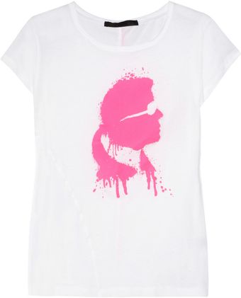Karl Lagerfeld Karl-Print Cotton-Jersey T-Shirt - Lyst