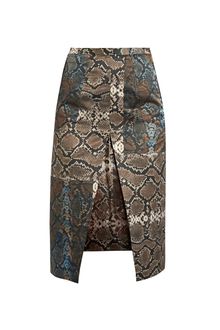 Preen Layla Python-Print Skirt - Lyst