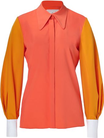Roksanda Ilincic Tela Bistro Dupion Shirt in  - Lyst