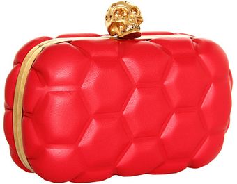 Alexander McQueen Classic Skull Box Clutch - Lyst