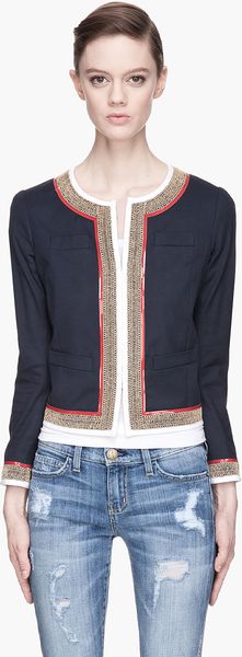 DSquared2 Military Trompe Loeil Mini Jacket - Lyst