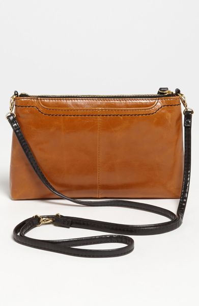 Hobo Darcy Leather Crossbody Bag in Brown (caramel) | Lyst