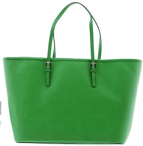 palm green michael kors handbag