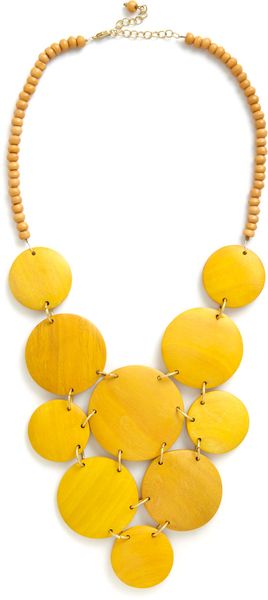 ModCloth Strewn with Sunlight Necklace - Lyst