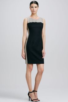 Tahari Woman Dakota Sheath Dress - Lyst