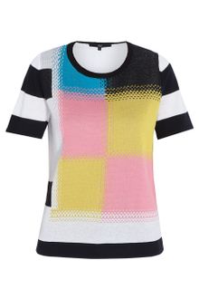 Tibi Intarsia Sweater - Lyst