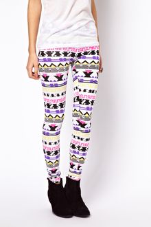 ASOS Collection Leggings in Festival Aztec Print - Lyst