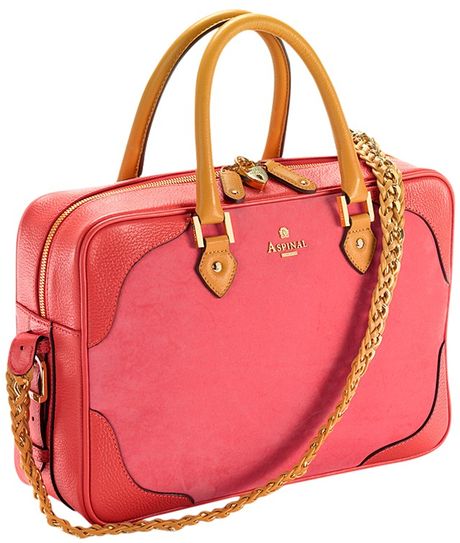 pink aspinal bag