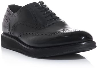 Campanile High Shine Leather Brogues - Lyst