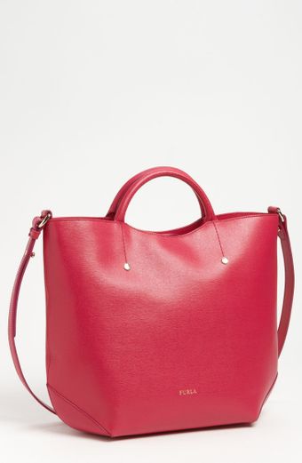 Furla Arianna Large Saffiano Leather Shopper - Lyst