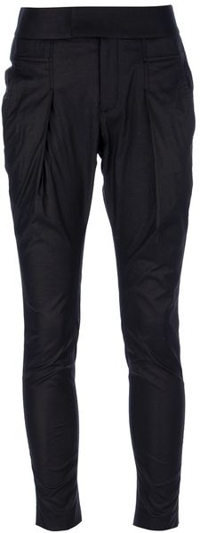 Helmut Lang Tapered Trouser - Lyst