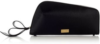 Jerome C. Rousseau Black Leather Rox Clutch - Lyst