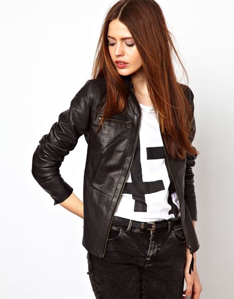 just-female-black-peplum-leather-jacket-