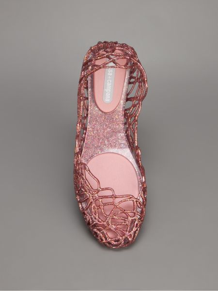 rubber ballerina shoes