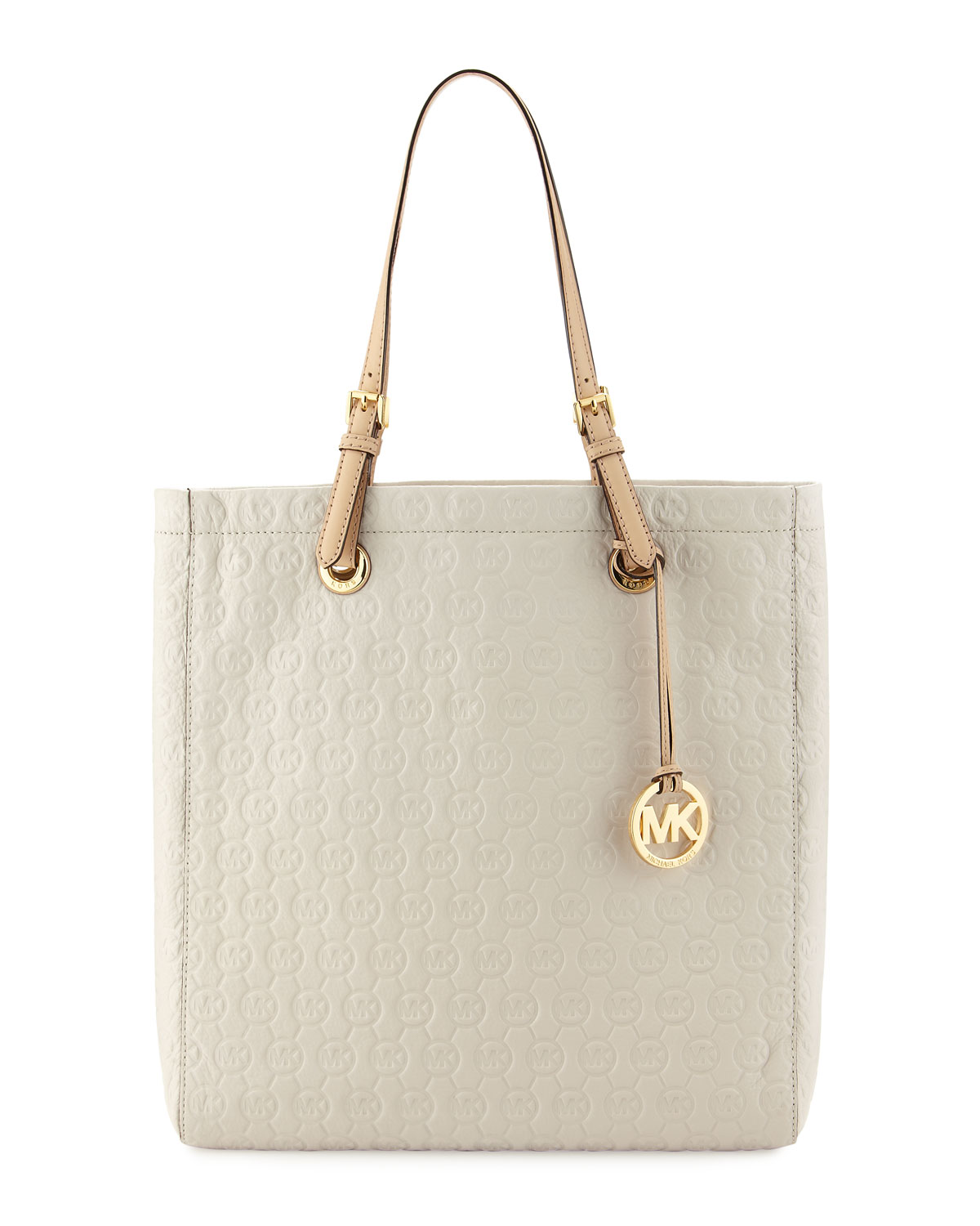 michael kors vanilla tote bag