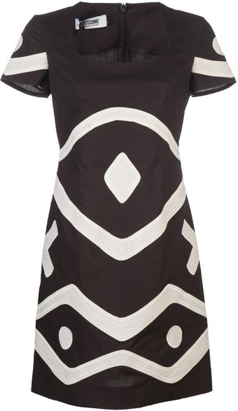 Moschino Cotton Dress - Lyst