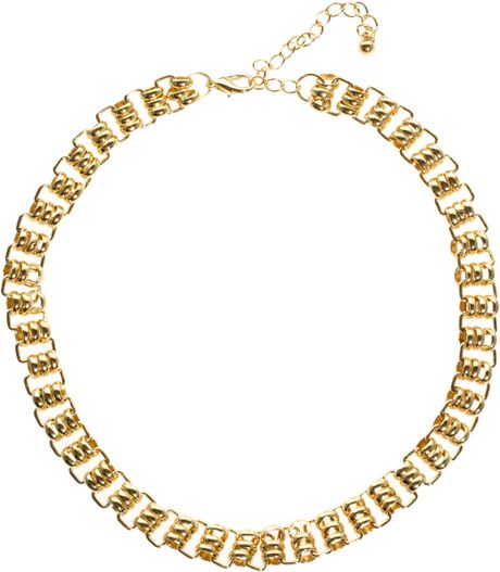 asos-collection-gold-asos-vintage-style-chain-link-necklace-product-2 ...