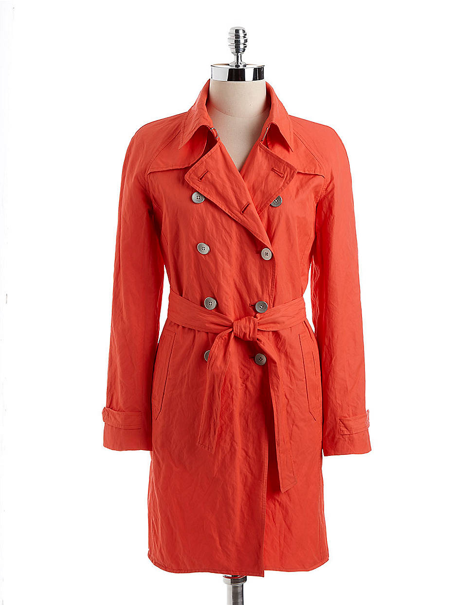 t tahari trench coat