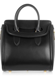 Alexander McQueen The Heroine Leather Tote - Lyst