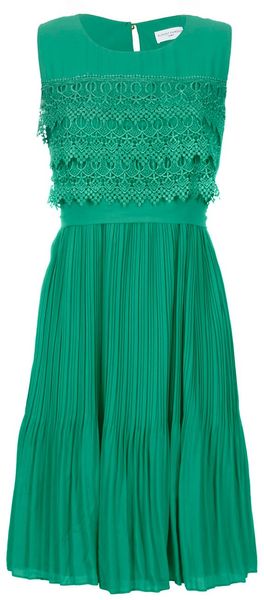 Almost Famous Crochet Layer Dress - Lyst