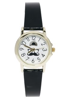 ASOS Collection Asos Rotating Party Hat Moustache Watch - Lyst