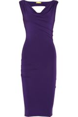 Catherine Malandrino Draped Jersey Dress