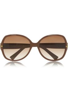 Yves Saint Laurent Roundframe Acetate Sunglasses - Lyst