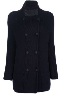 Bottega Veneta Knitted Cardigan Coat - Lyst