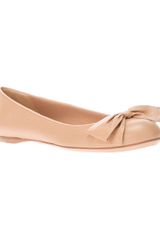 Bottega Veneta Bow Ballerina