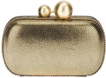 Diane Von Furstenberg Snap Lock Clutch - Lyst