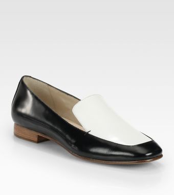Elizabeth And James Cassi Bicolor Leather Loafers - Lyst