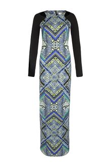 Matthew Williamson Printed Maxi Dress - Lyst