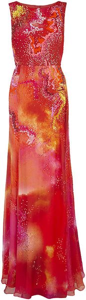 Matthew Williamson Sequin Column Gown - Lyst