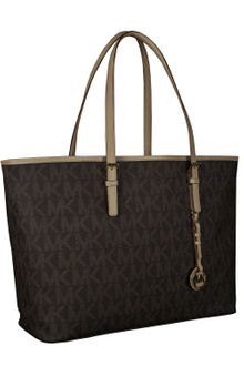 Michael Kors Jet Set Logo Macbook Travel Tote - Lyst