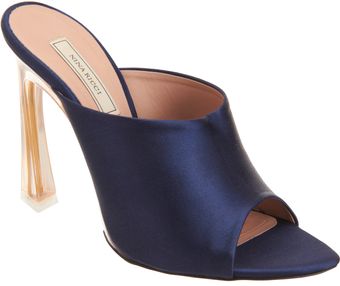 Nina Ricci Satin Slide - Lyst