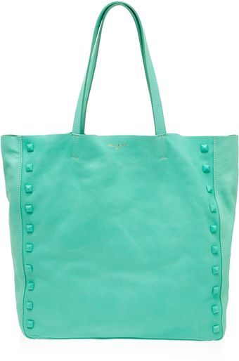 Paul & Joe Studded Leather Tote - Lyst