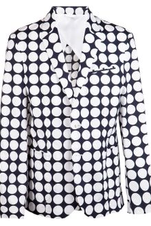 Pierre Balmain Polkadot Print Blazer - Lyst