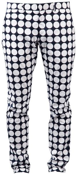 Pierre Balmain Polkadot Print Pant - Lyst