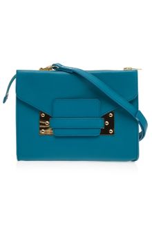 Sophie Hulme Mini Envelope Clutch - Lyst