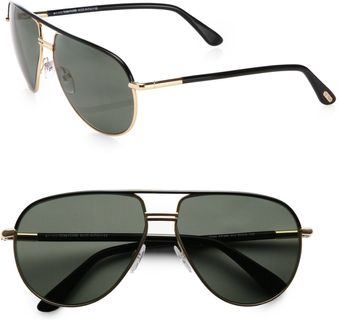 Tom Ford Cole Polarized Aviator Sunglasses - Lyst